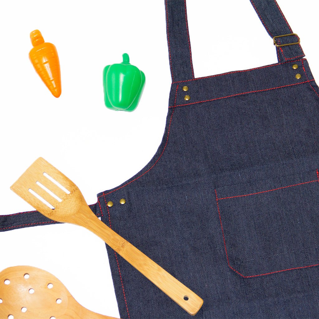 Mandil Cocina Infantil Niños Denim Comprar Online