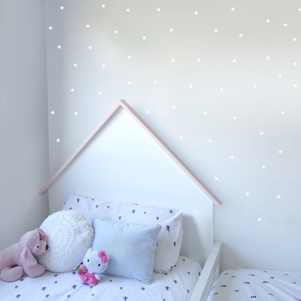 Mini estrellitas decoracion dormitorio infantil #color_Blanco