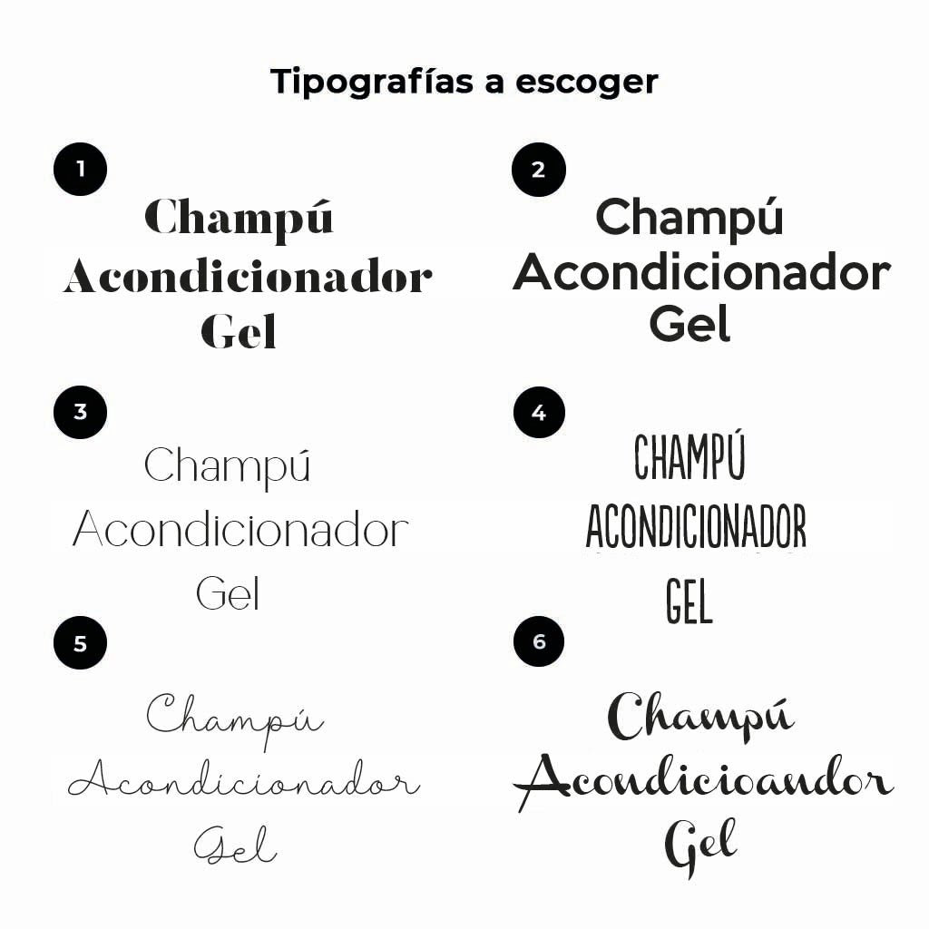 Diferentes tipos de letras para organizar los botes del hogar - Nicolasito.es