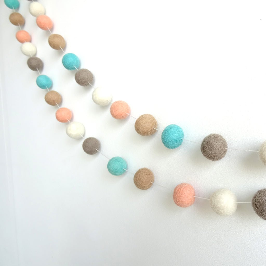 Guirnalda Decorativa Fiesta Niños Salmón