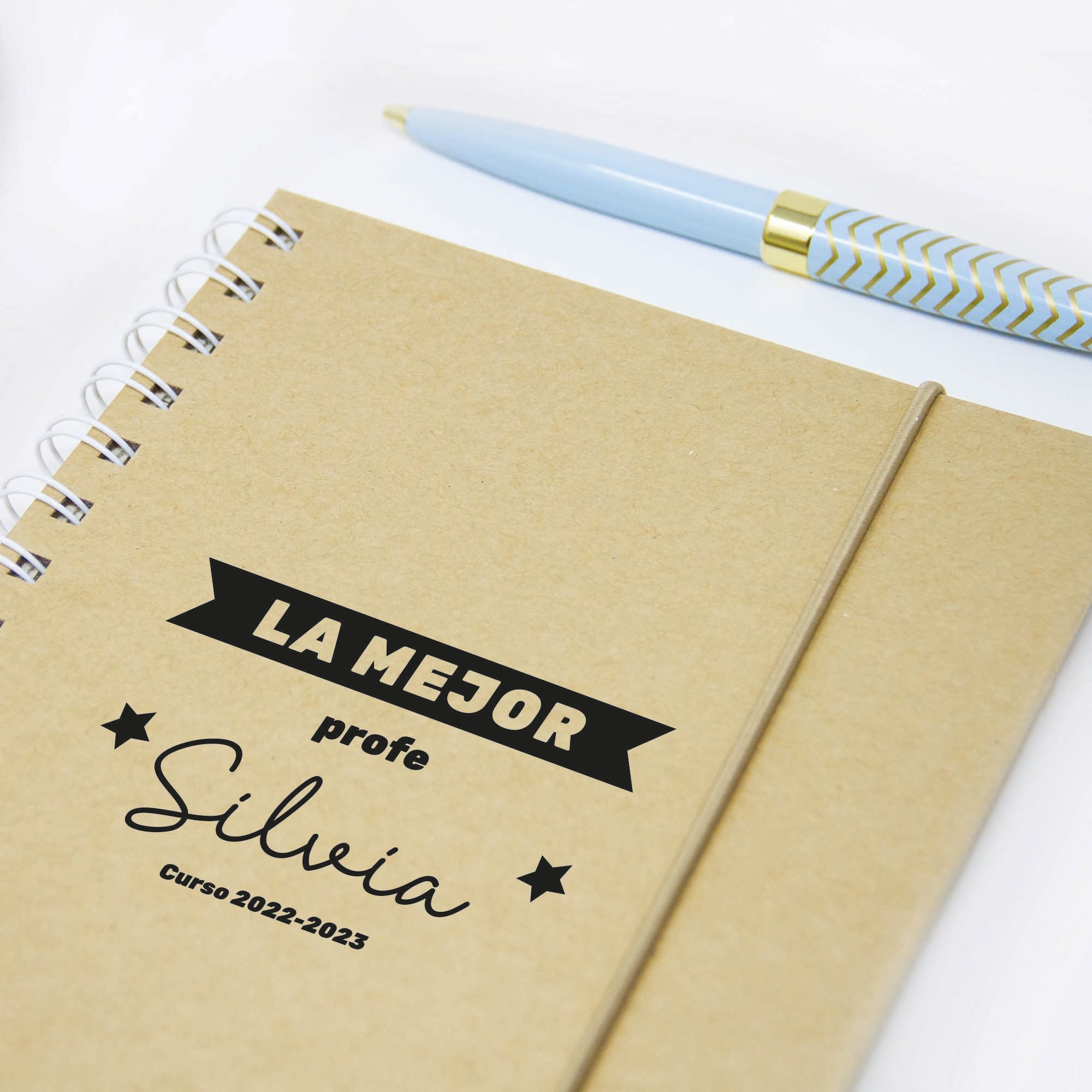 Cuaderno personalizado para regalar al profesor #diseño_Opción 1