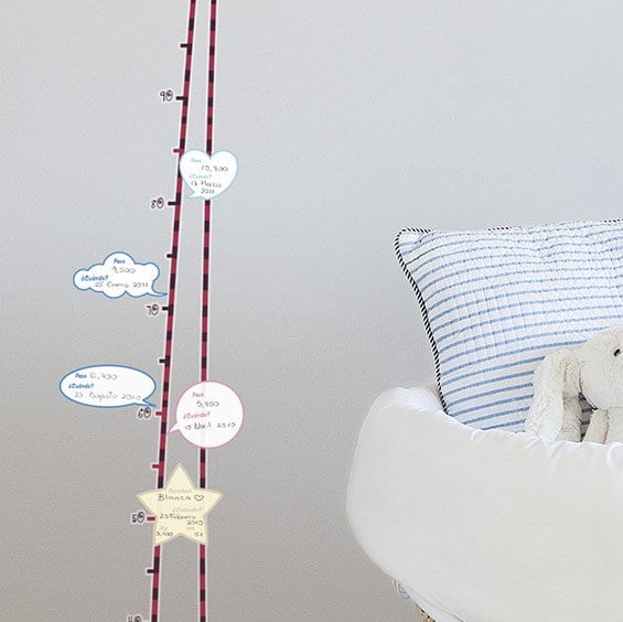 Comprar pegatinas para medidores infantiles de pared nicolasito #modelo_Modelo 1