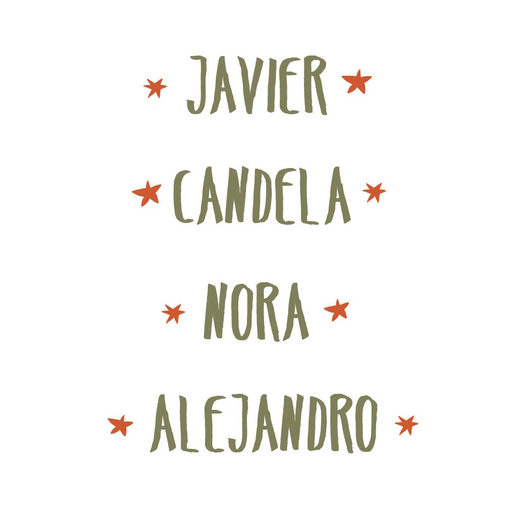 Detalle de mochilas Otoño personalizadas con nombres bordados, mochila infantil ecológica con diseño otoñal, ideal como regalo único y sostenible - Nicolasito.es