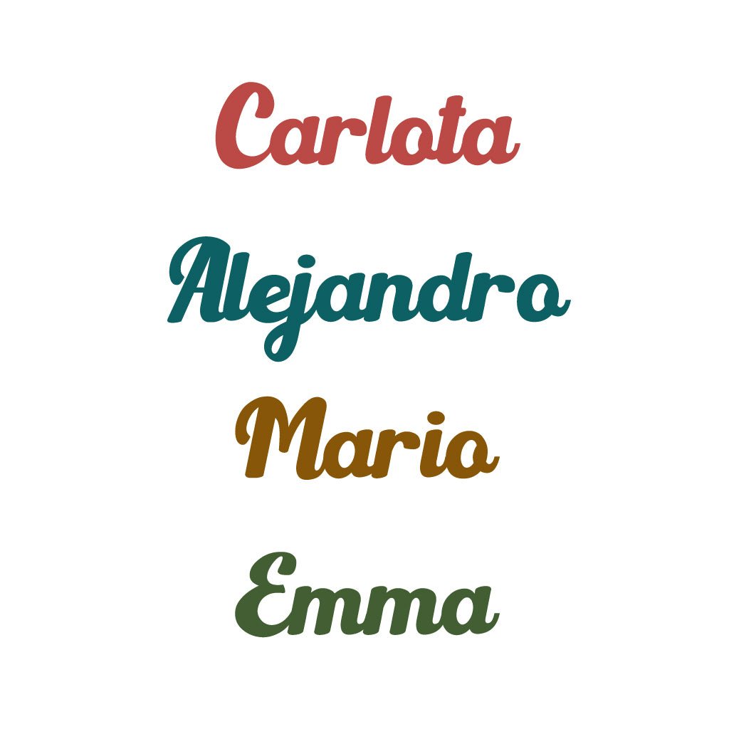 Mochila Personalizable Nombres Niños Verano