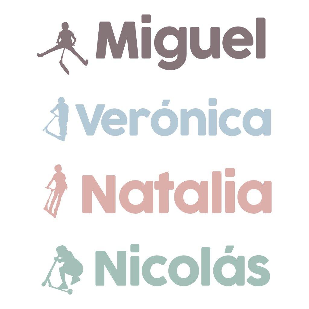 Nombres Personalizados Estuche Escolar Niños