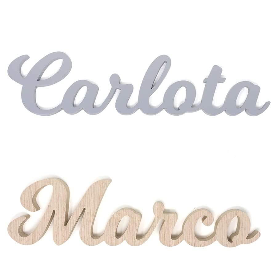 Nombres de madera Nicolasito #color_Madera natural