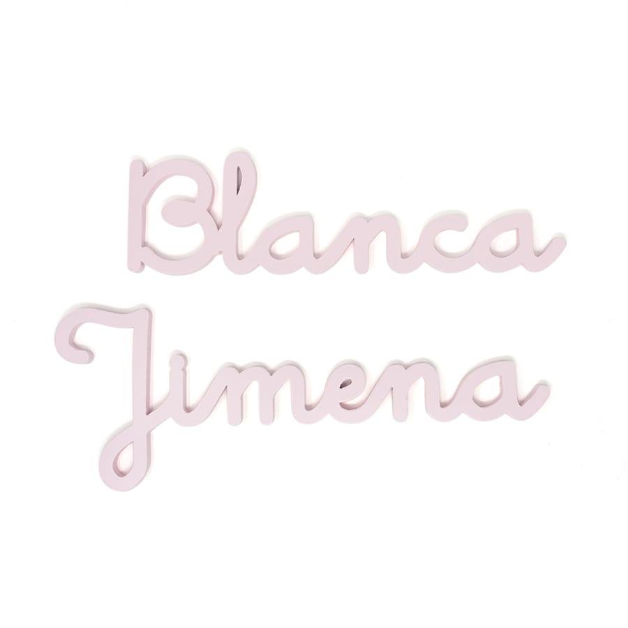 Nombres de madera Nicolasito #color_Rosa
