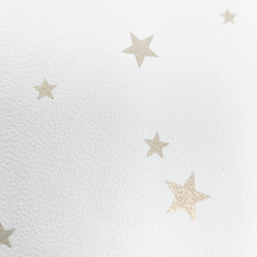 Papel Pintado Estrellitas Oro Nicolasito #color_Oro