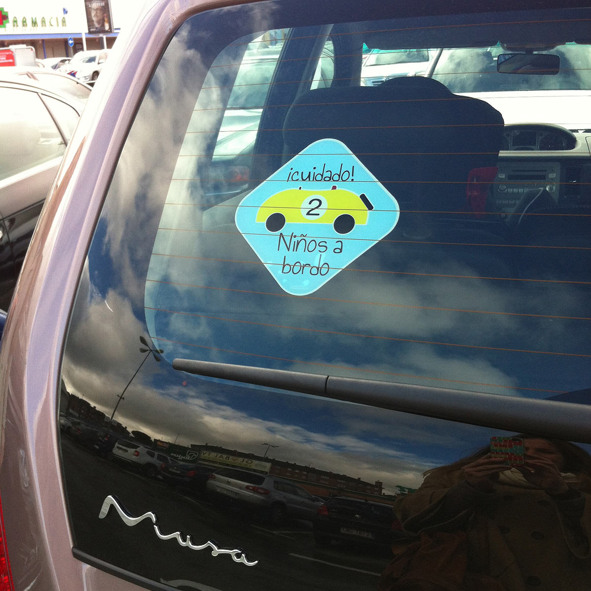 Pegatina Niños a bordo