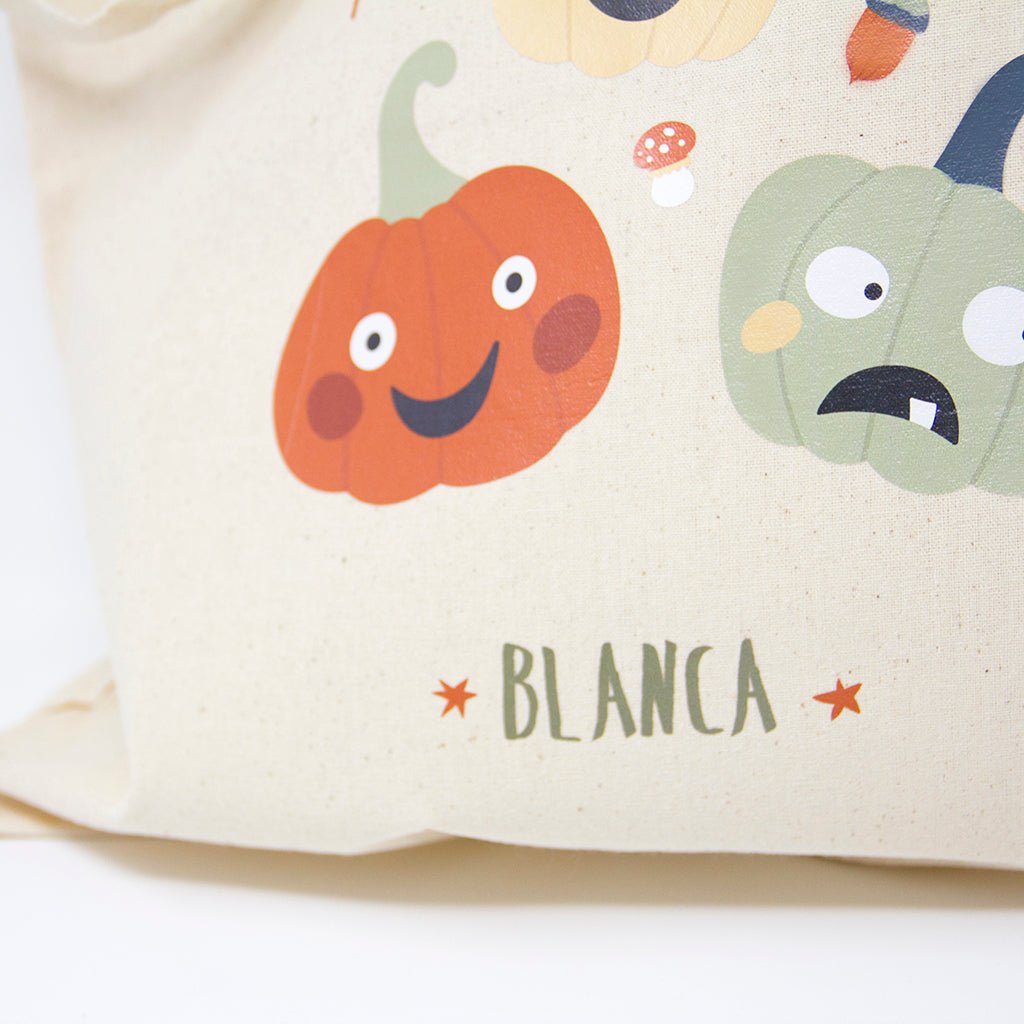 Totebag Otoño Nicolasito.es #color_Calabazas