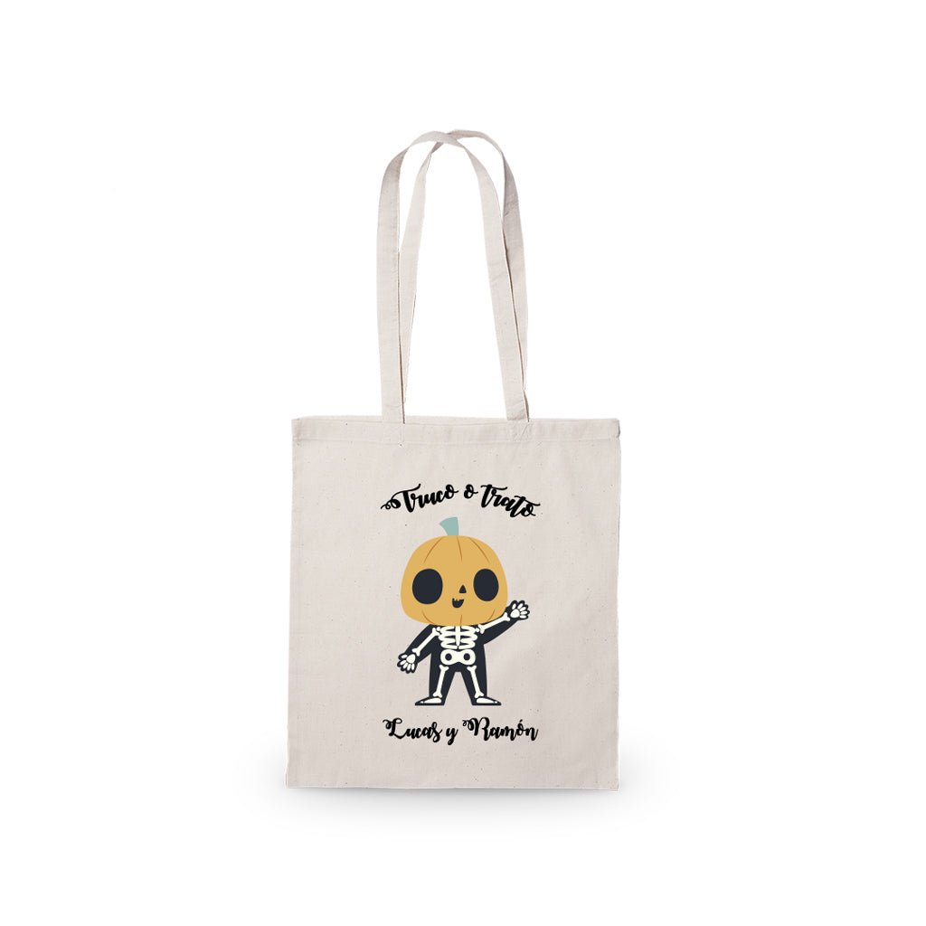 Bolsa caramelos halloween Calabaza Monstruo disfraz