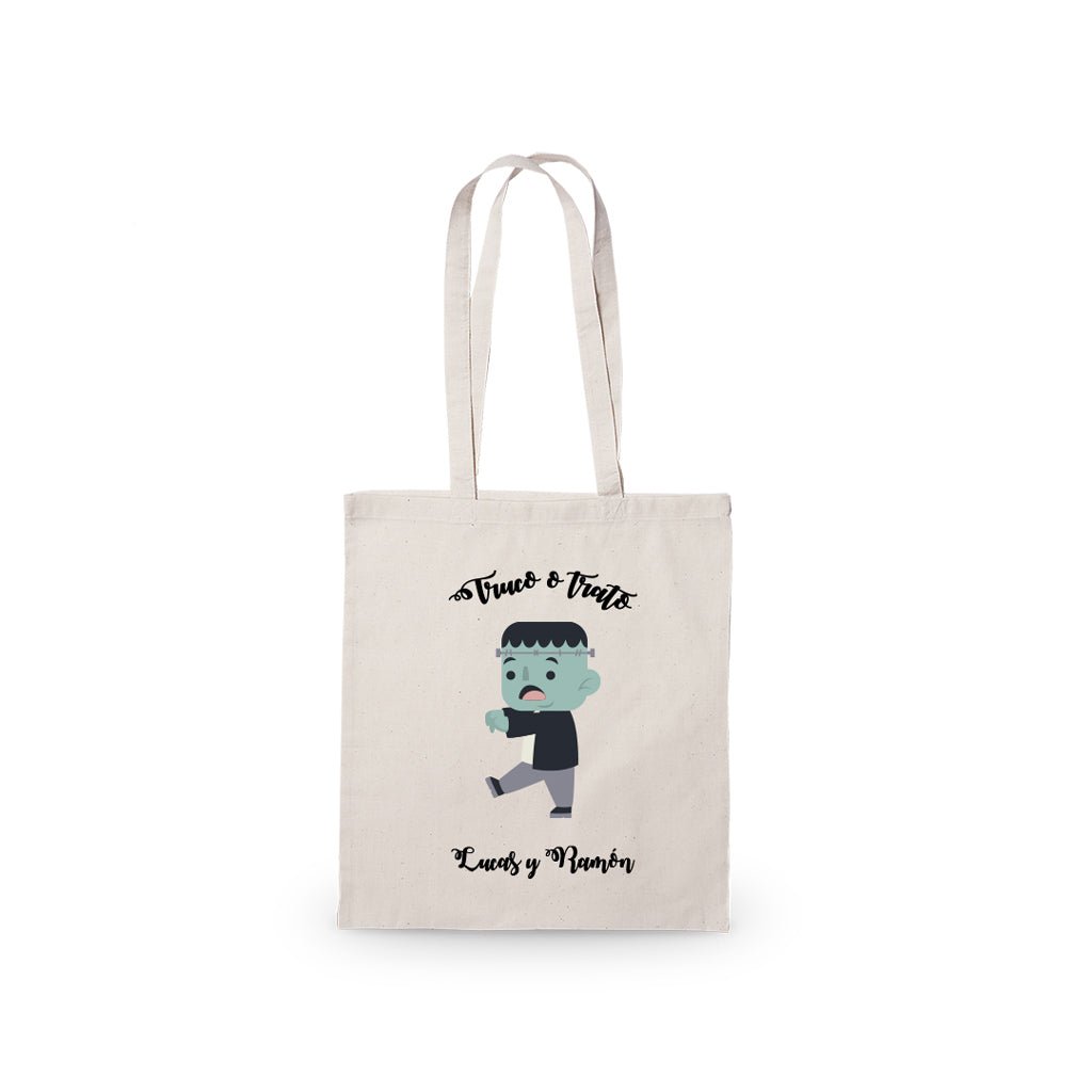 Bolsa caramelos halloween Calabaza Franklestein disfraz