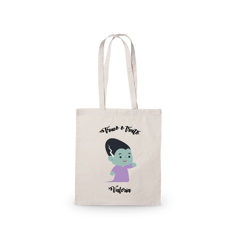 Bolsa caramelos halloween Frankestein Monstruo disfraz