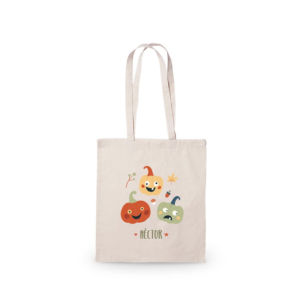 Totebag Otoño Nicolasito.es #color_Calabazas