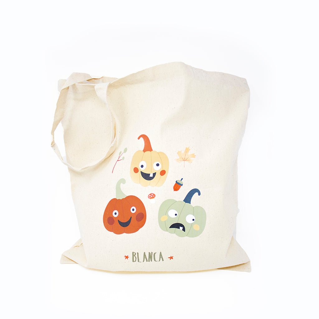 Totebag Otoño Nicolasito.es #color_Calabazas