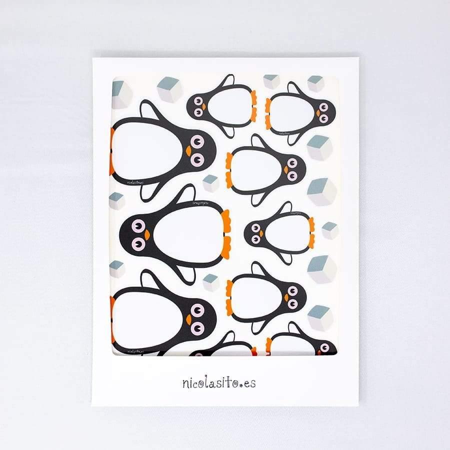 Antideslizantes bañeras Pingüinos Nicolasito #color_Negro