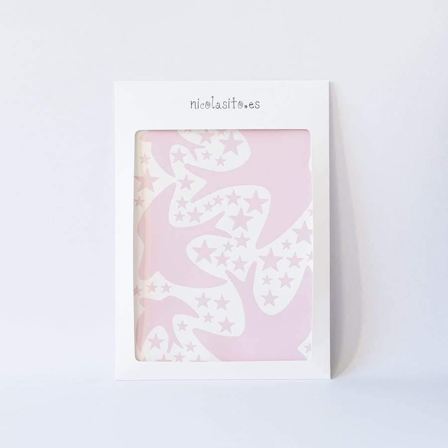 Packaging del vinilo decorativo golondrinas con diseño protegido y cuidado para envío - Nicolasito.es #color_Rosa
