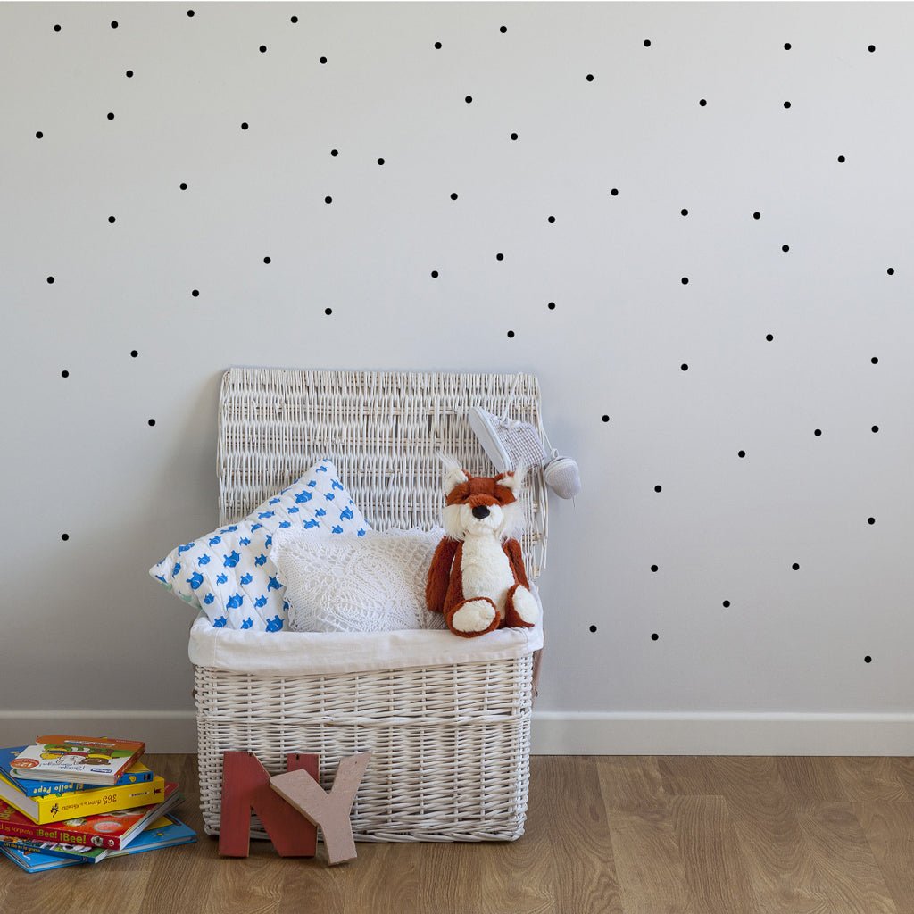 Decoración infantil mini dots #color_Negro