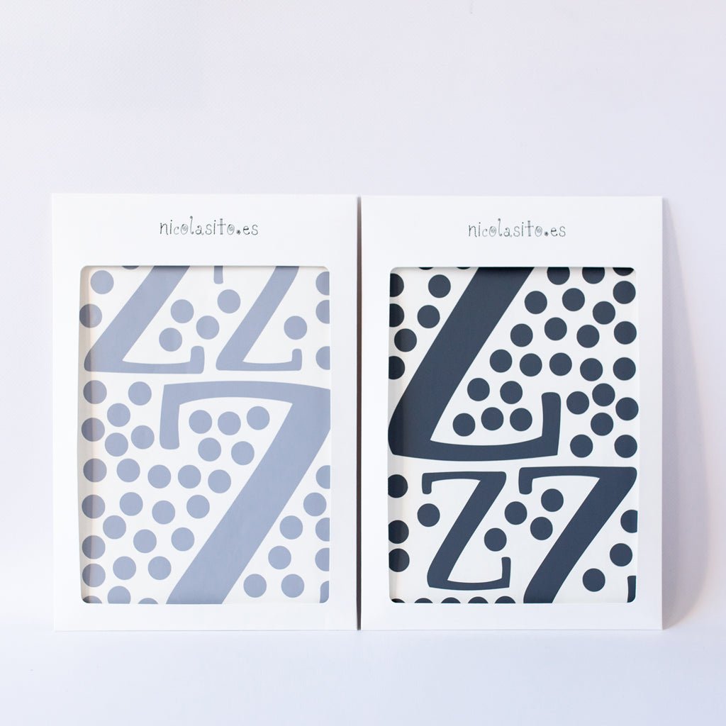 Caja del vinilo Zzz diseñada para mantener el producto protegido - Nicolasito.es #color_Gris oscuro