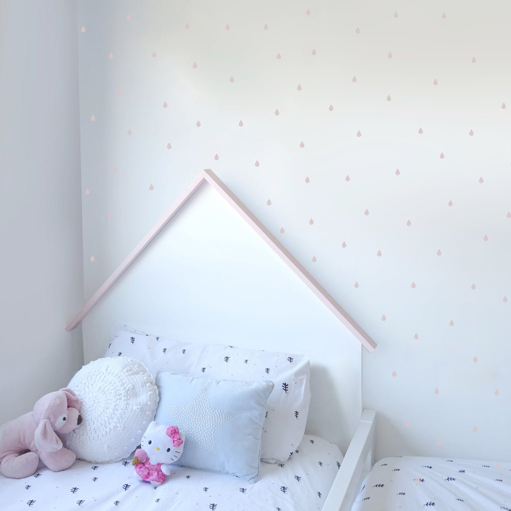 Comprar vinilos decoración infantil gotitas #color_Rosa