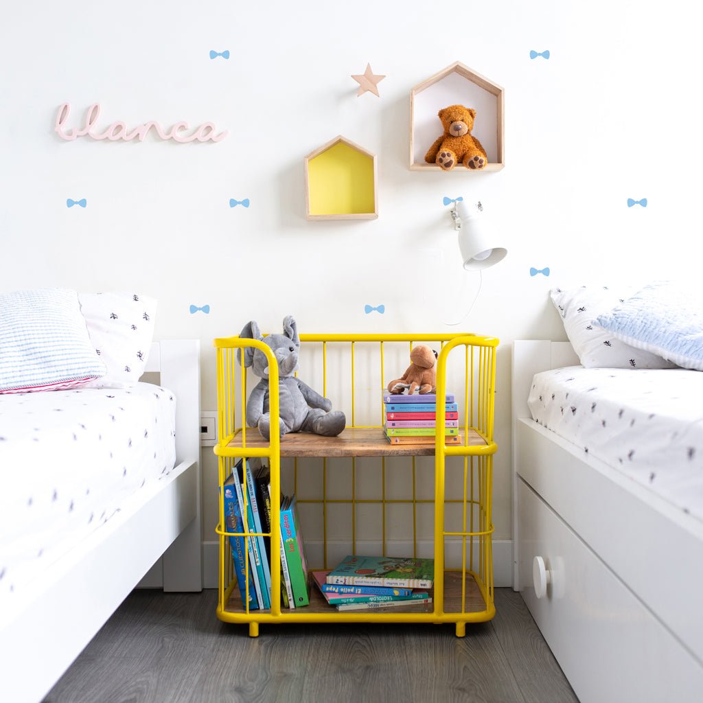 Decoración cuartos infantiles vinilos decorativos mini lazos #color_Azul cielo