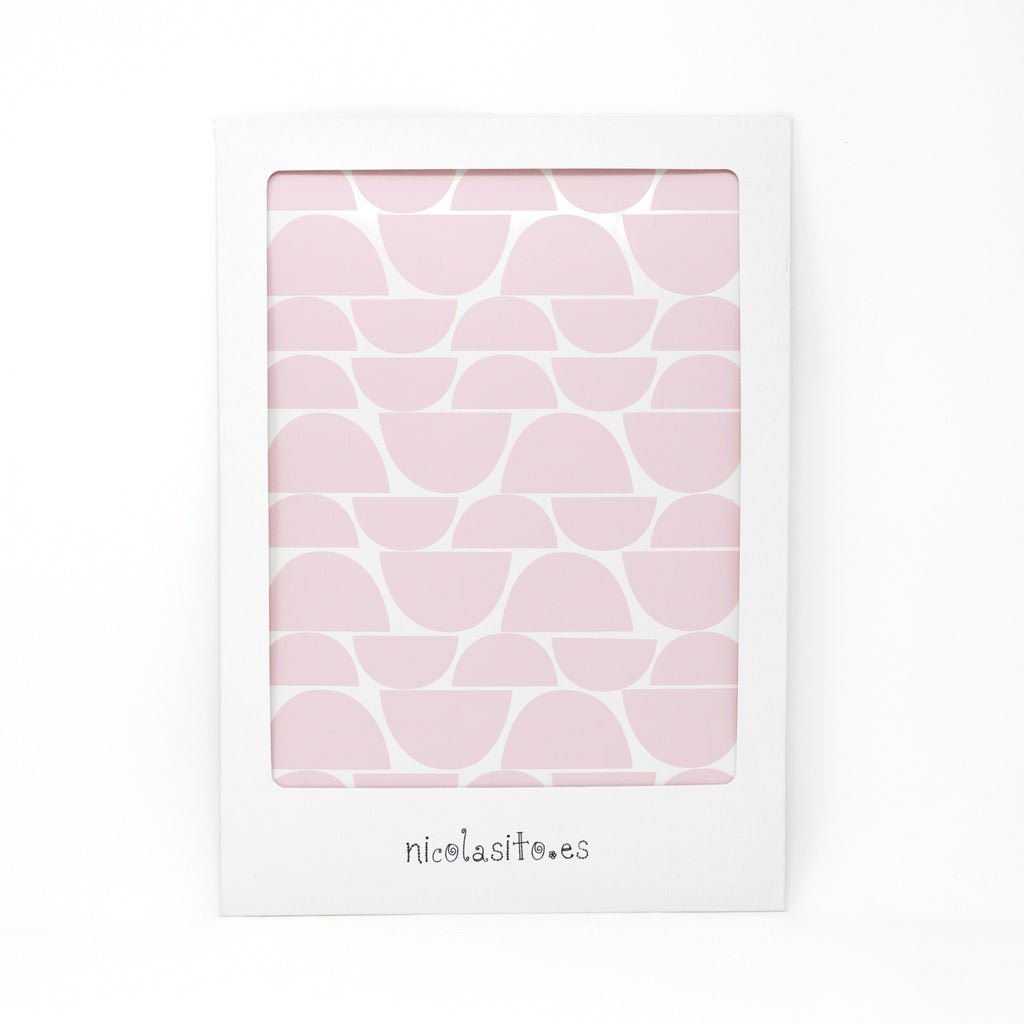 Packaging del vinilo mini medias lunas en color rosa - Nicolasito.es #color_Rosa