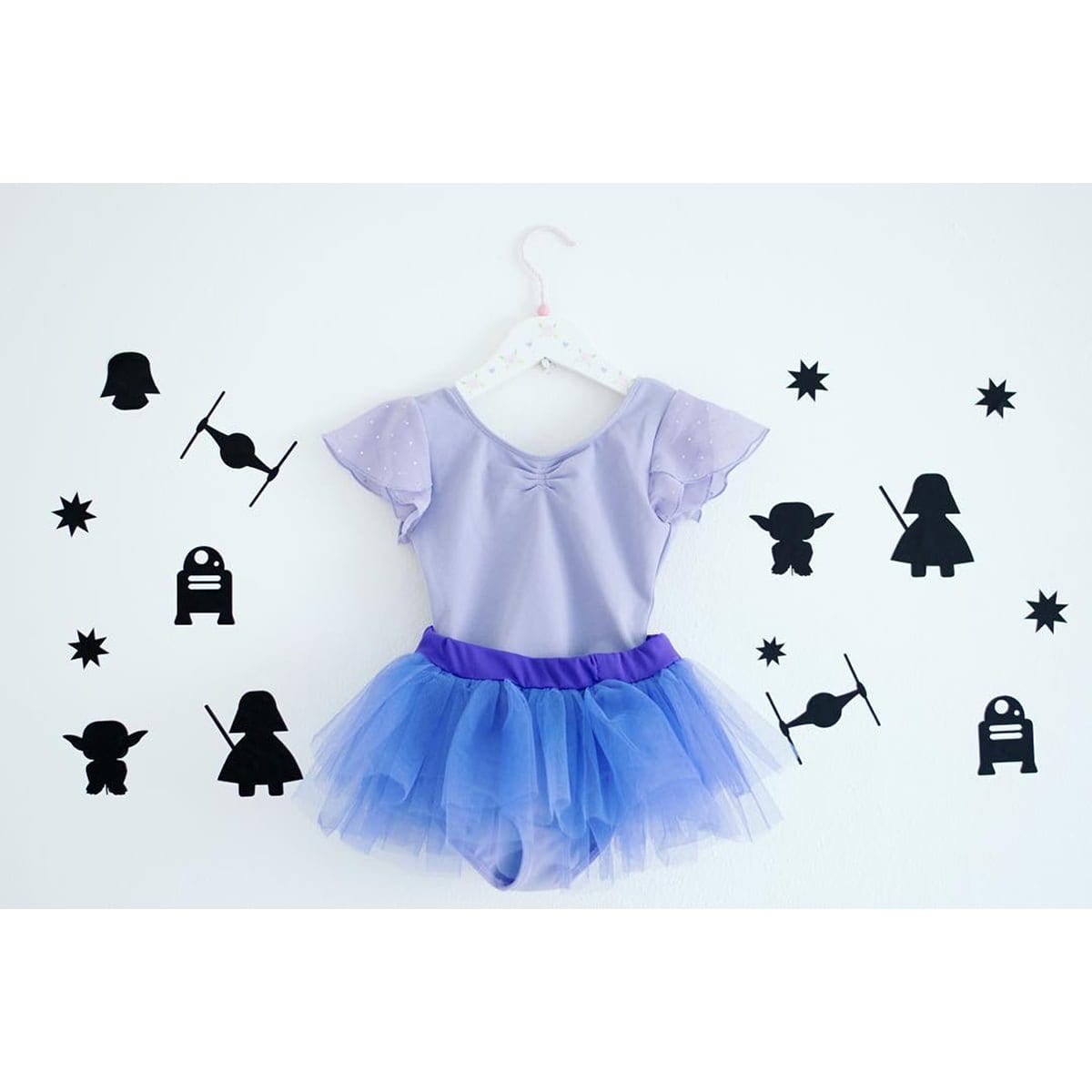 Vinilo Star Wars adhesivo fácil de aplicar en pared - Nicolasito.es #color_Negro