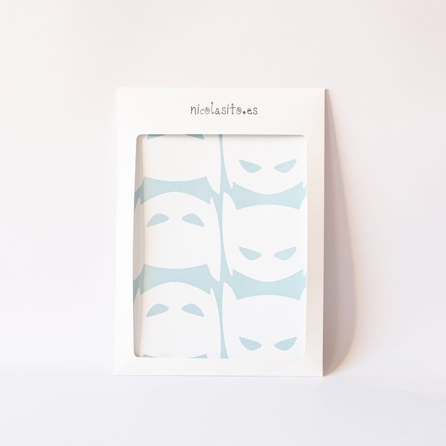 Packaging seguro y resistente del vinilo adhesivo mini Batwoman - Nicolasito.es #color_Blanco