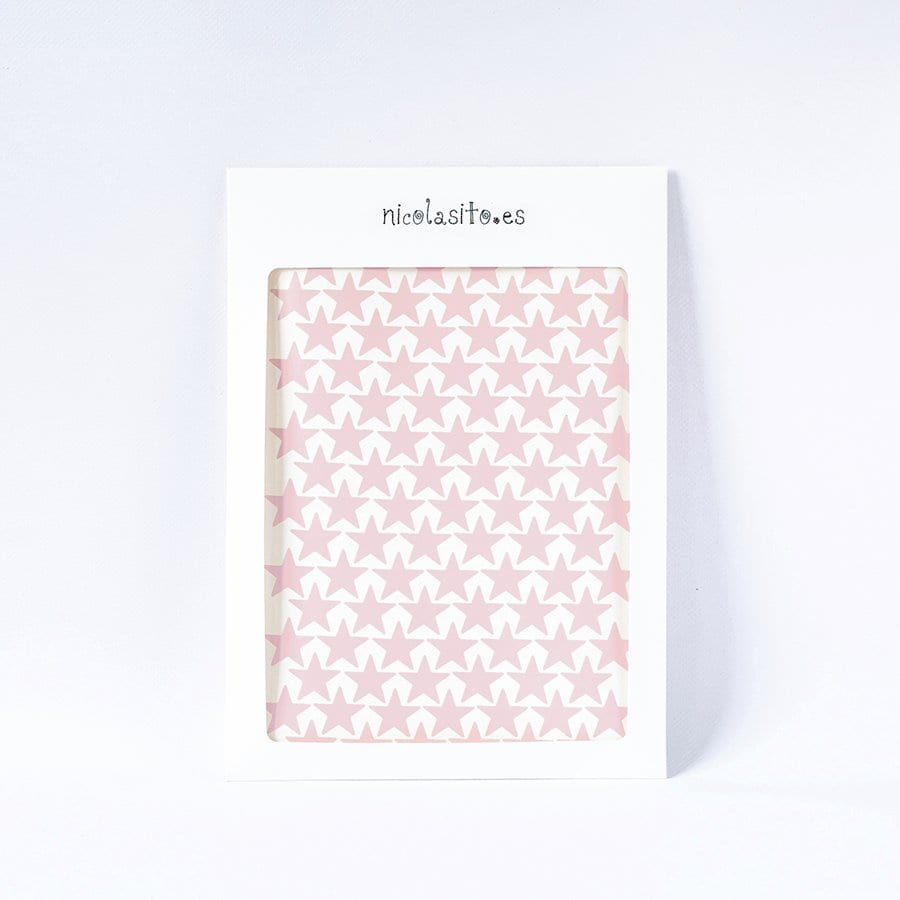 Vinilos decorativos mini estrellitas rosa Nicolasito #color_Rosa