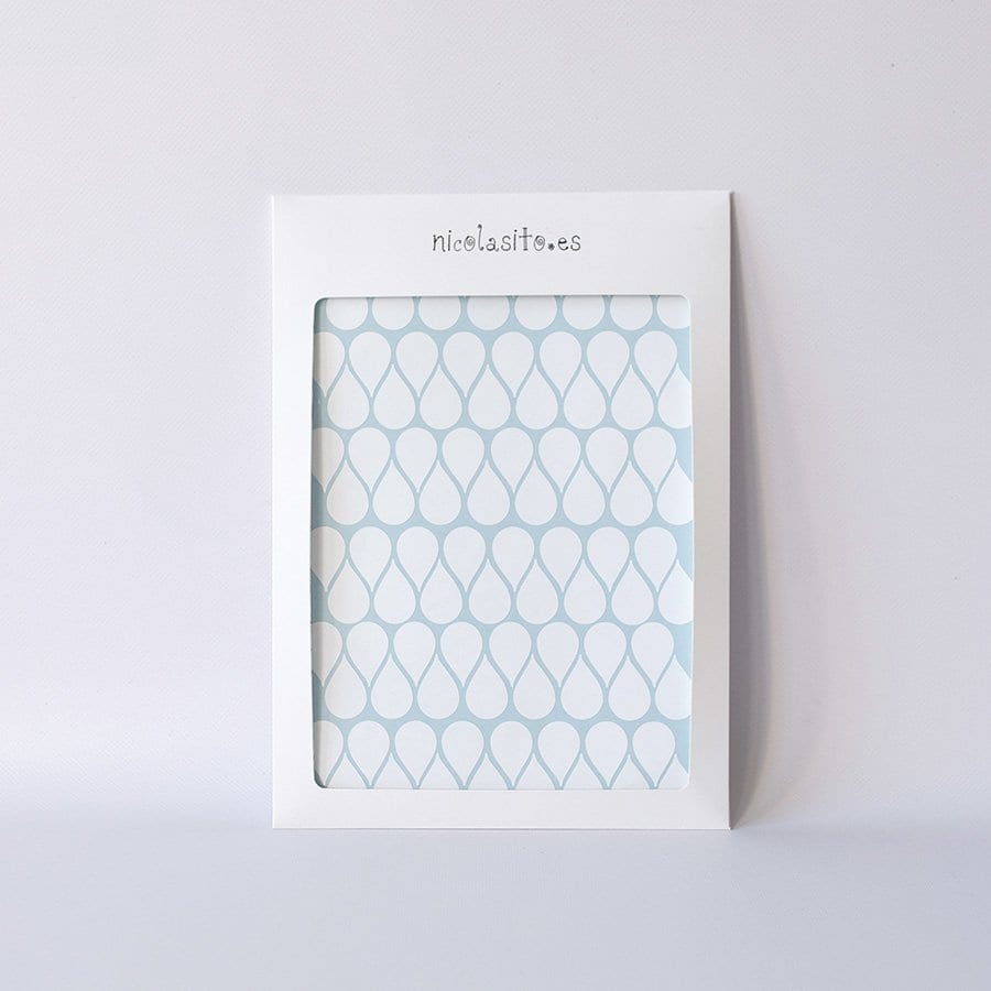 Vinilos decorativos mini gotas blancas Nicolasito #color_Blanco