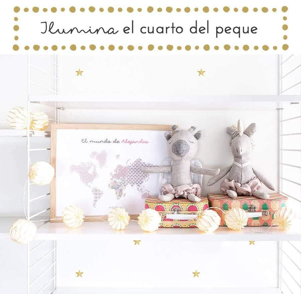 Guirnaldas de luz infantiles