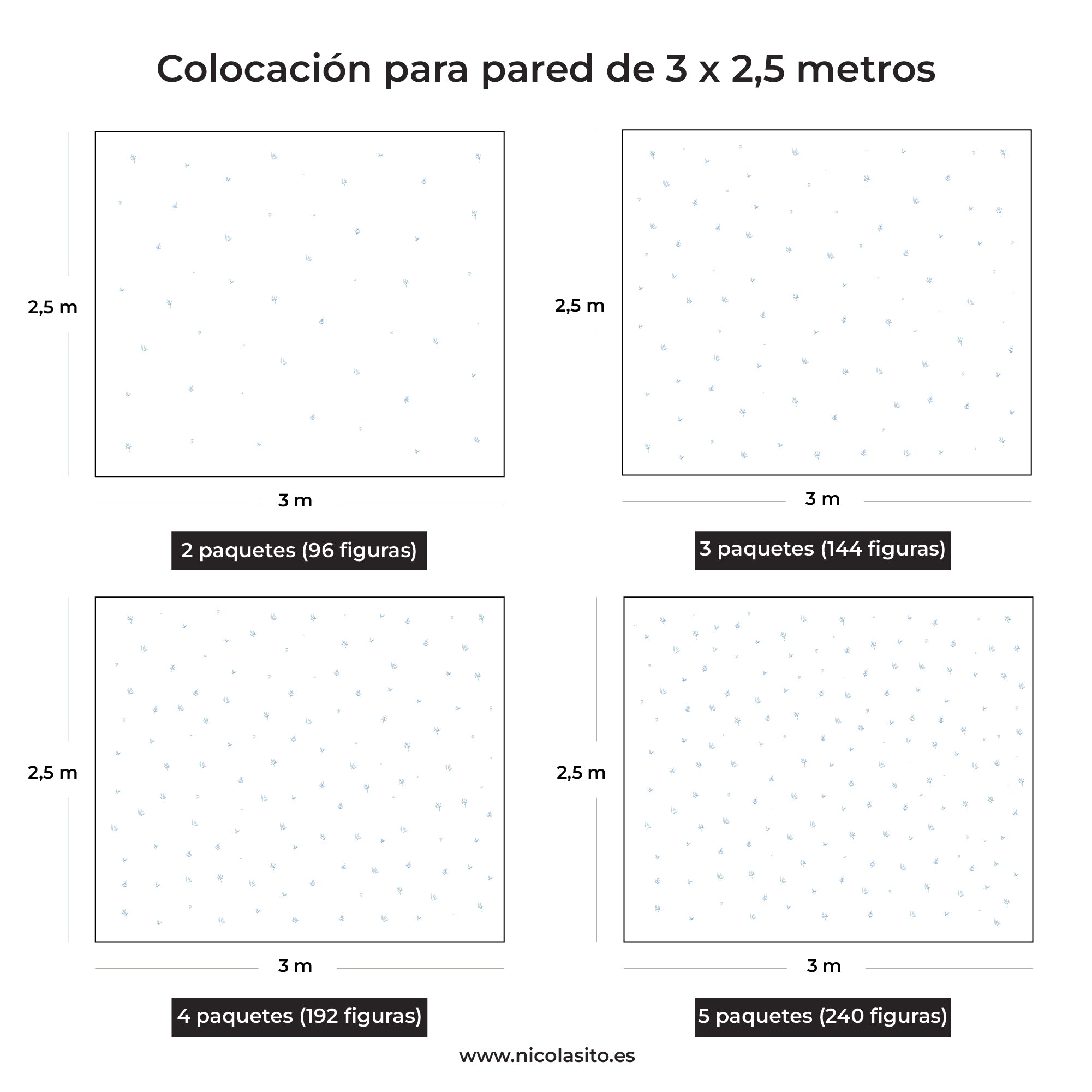 comprar hojas y ramas acuarela para decorar dormitorios infantiles Nicolasito