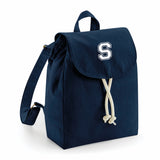 comprar mochilas pesonalizadas con inicial en color azul