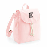 comprar mochilas pesonalizadas con inicial en color rosa