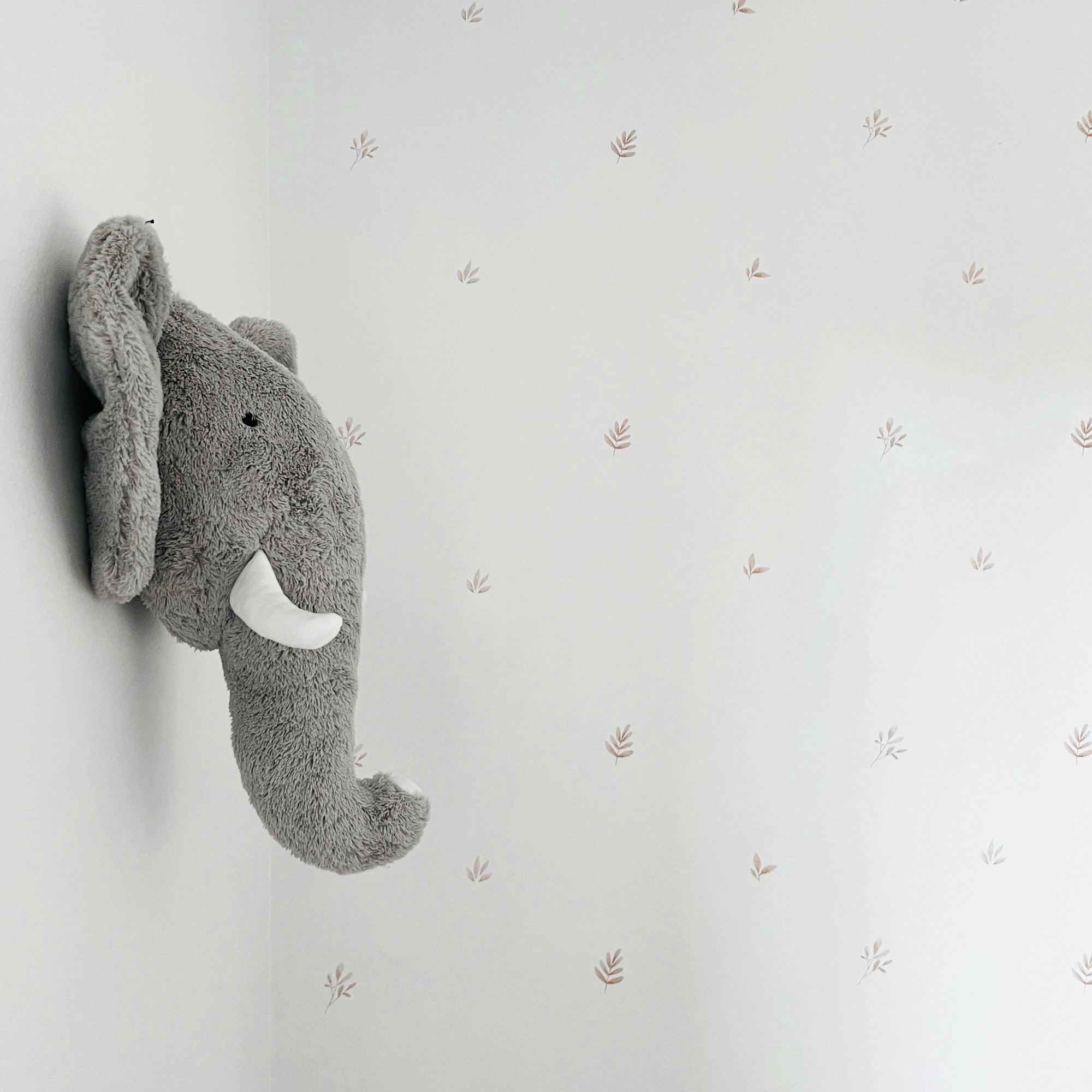 comprar hojas acuarela para decorar dormitorios #color_plantas-acuarela-beige