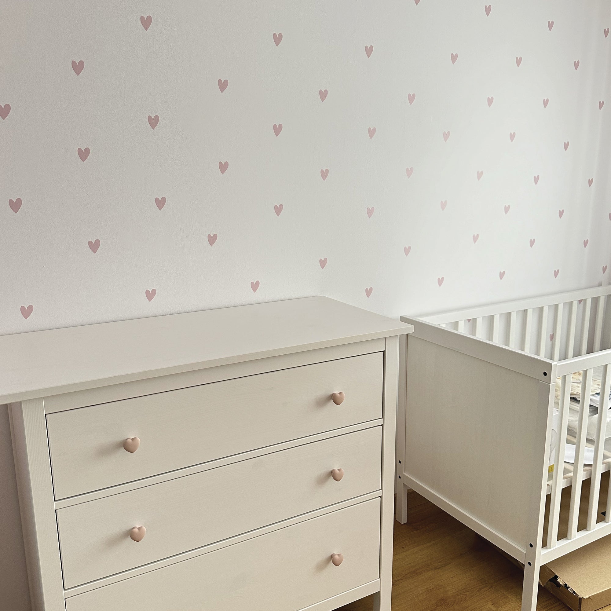 Vinilo mini corazones rosa #color_Rosa