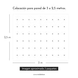 Cómo colocar vinilo topitos de colores