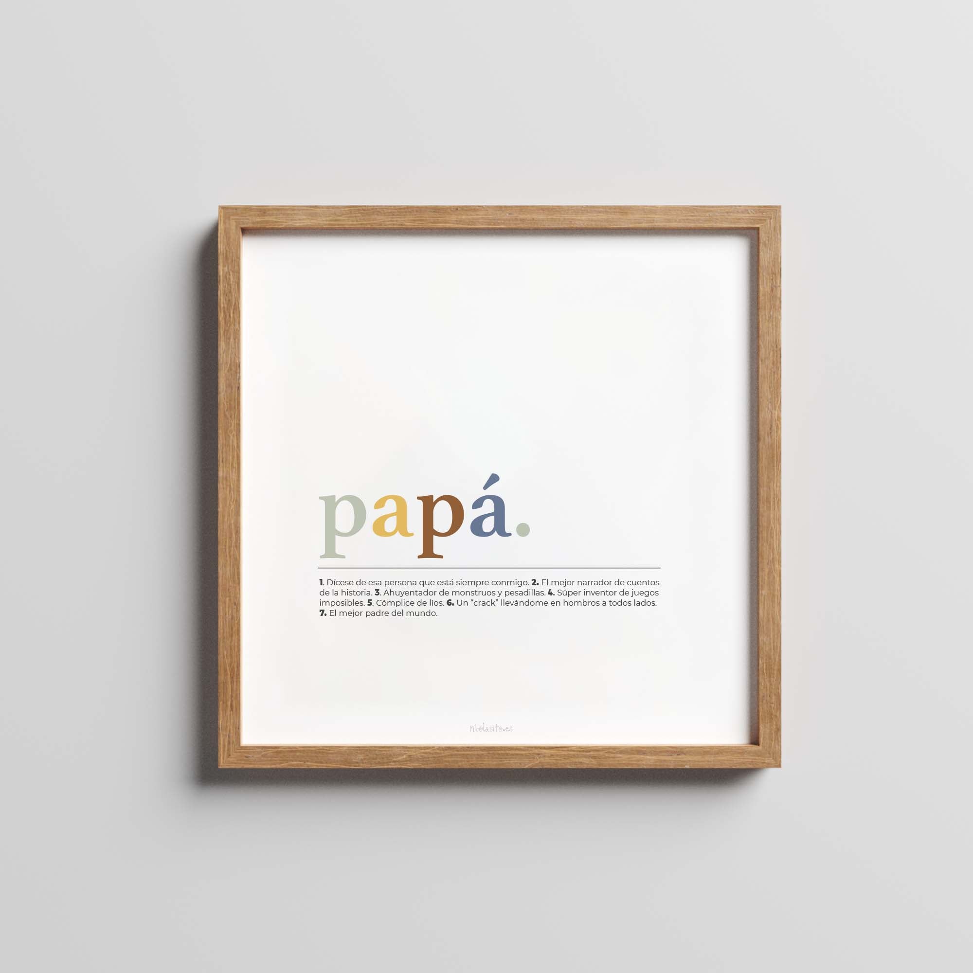ideas de regalos originales para regalar a papá el día del padre #Tamaño_23x23 cm