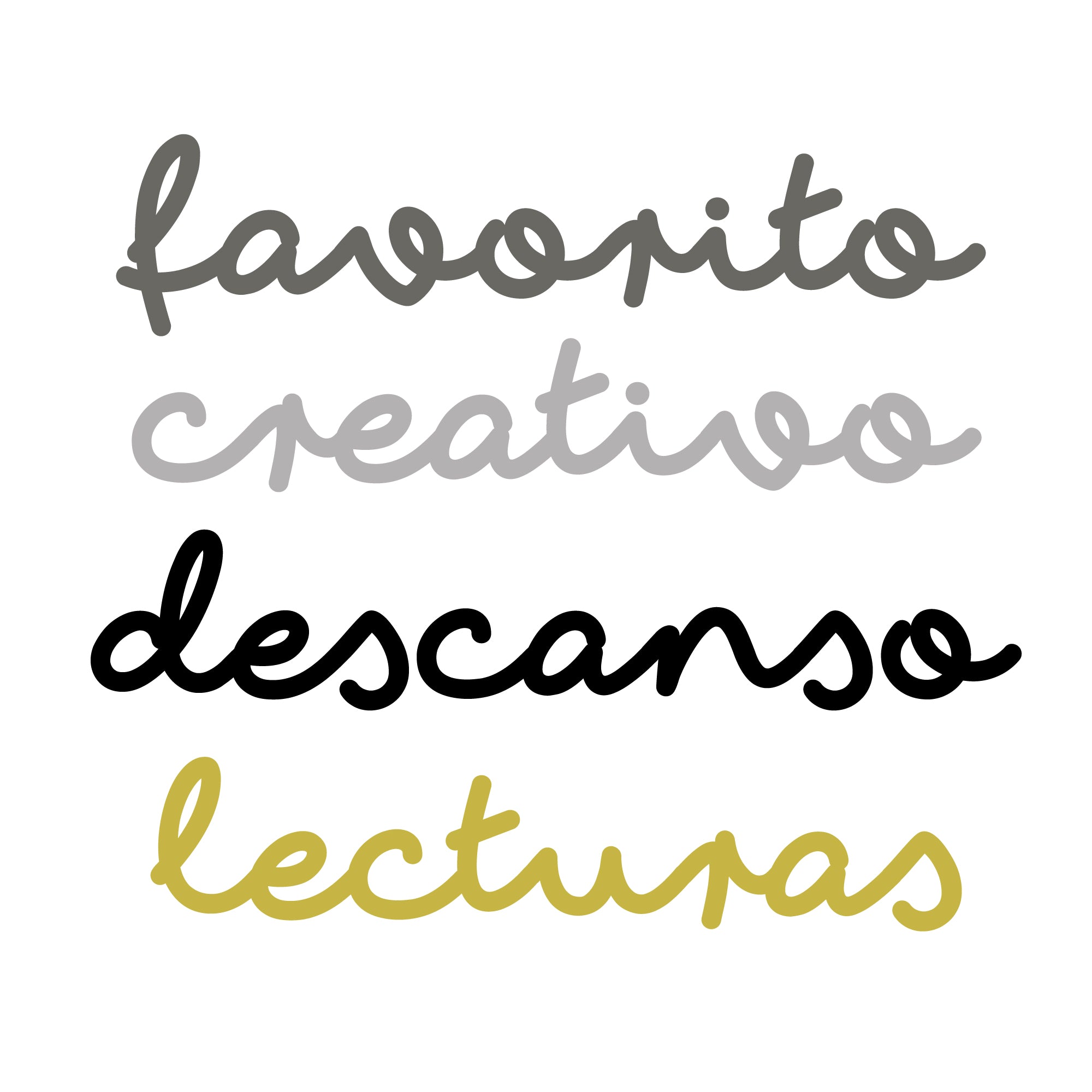 Colección de vinilos decorativos con nombre personalizado en varios colores oscuros - Nicolasito.es #cantidad_De 8 a 10 letras
