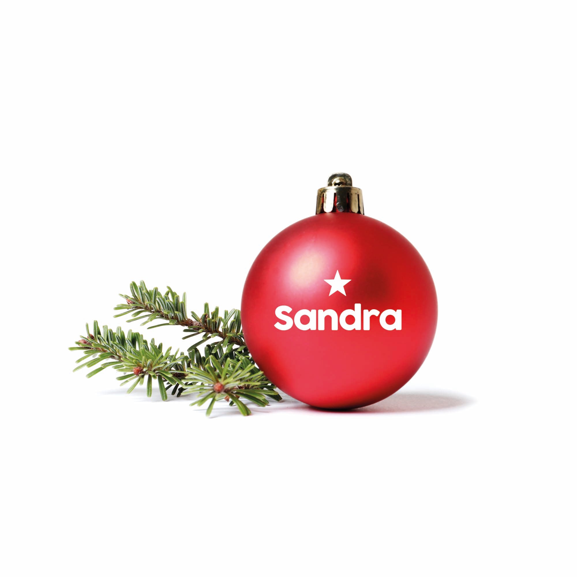 Comprar bola de navidad personalizada para decorar el árbol