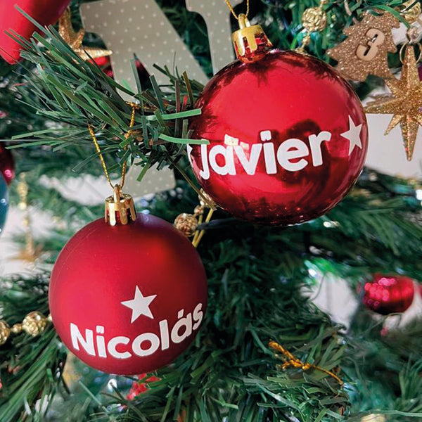 Comprar bola de navidad personalizada para decorar el árbol