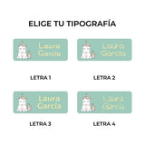 Pack ahorro etiquetas Unicornios