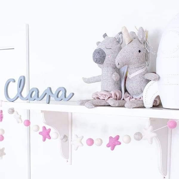 Nombres en Madera para decoración infantil nicolasito.es