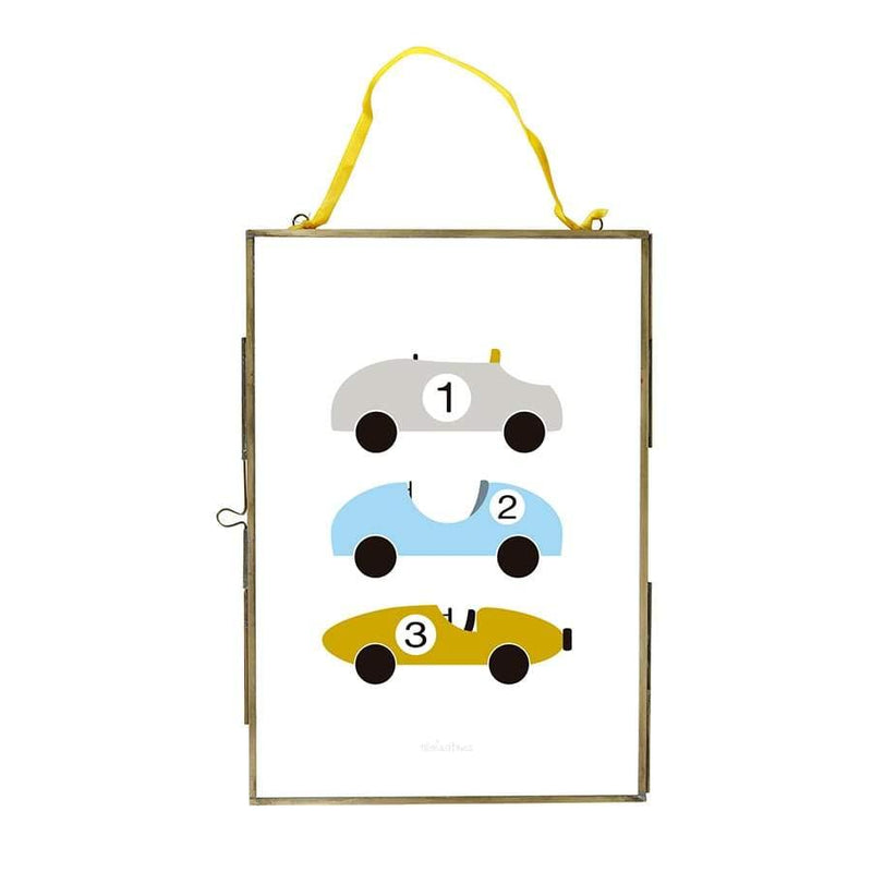 Lámina infantil Coches Vintage Nicolasito