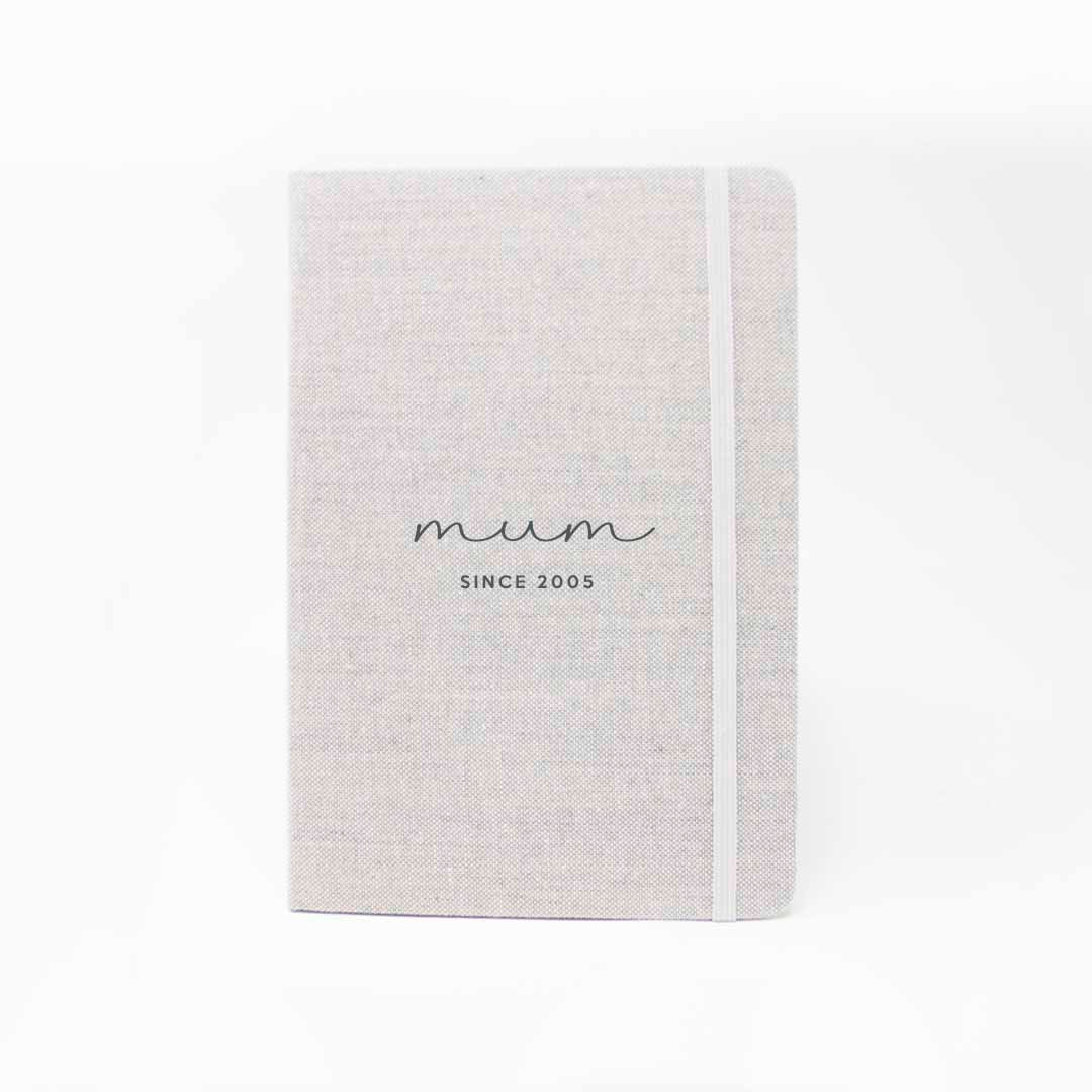 Comprar libreta personalizada para regalar a mamá el día de la madre  #color_Gris Oscuro
