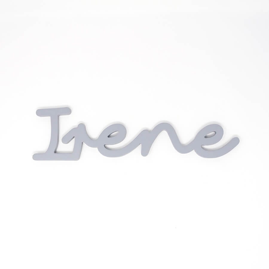nombre Irene personalizado color gris #color_Gris Claro