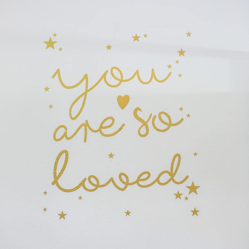Vinilo infantil You are so Loved - Nicolasito.es