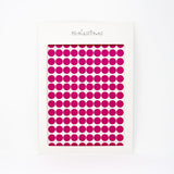 Vinilo mini dots fucsia Nicolasito