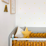 Vinilo mini infantil Topitos amarillo Nicolasito