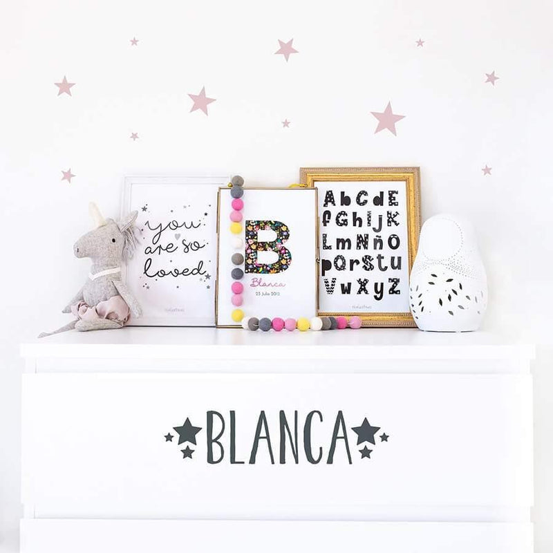 Vinilo Personalizado Estrellitas
